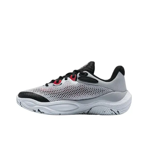 Under Armour Curry Splash Slip-resistant Abrasion-resistant Low-top Basketball Shoes Men's Gray Утеряющий сцепление устойчивый к истиранию низкий топ баскетбольные кроссовки мужской серый