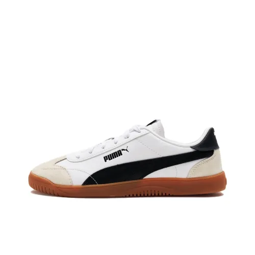 PUMA Club 5v5 Скейтборд Кроссовки Низкие Белый Черный Коричневый Женские