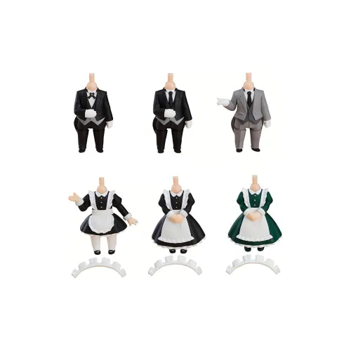GSC Nendoroid More Butler Maid Replacement Чиби Фигурки в стиле Chibi