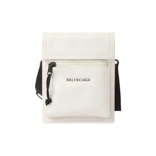 Balenciaga Кошелек из коровьей кожи сумка через плечо мужская белая