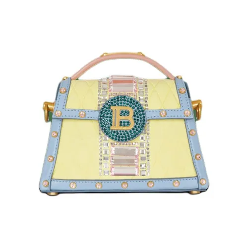 BALMAIN B Buzz Замша Через плечо Одно плечо Сумка Маленькая Женская Многоцветная