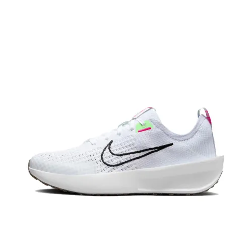 Nike Interact Run Low Топ Повседневные Беговые Кроссовки Женские Белые