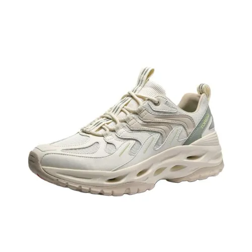 TOREAD Амортизация Устойчивость к истиранию Покрытие Низкий топ Уличная обувь Женские Экрю