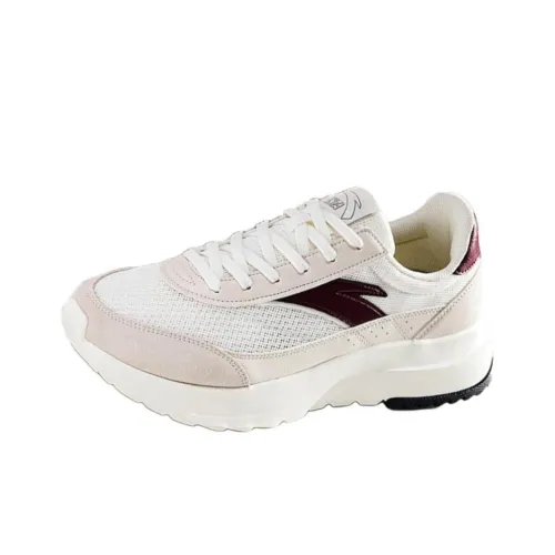 ANTA Амортизация Износостойкий Низкий Топ Casual Мужской Белый Серый Красный