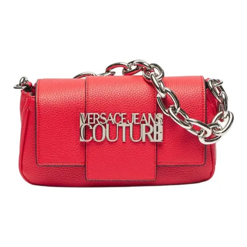 VERSACE JEANS COUTURE Полиуретан ПУ (полиуретан) Сумка Сумка через плечо Женская Красная