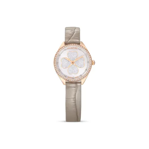 Swarovski Кварцевый Movement Унисекс Часы Attract 30MM Белые