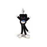 Чёрный Meow тянет куклу