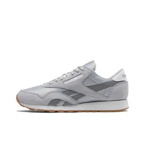 Reebok Classic Nylon Низкий Топ Беговые Кроссовки Унисекс Серый