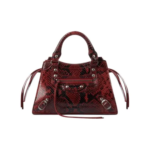 Balenciaga Сумка через плечо из телячьей кожи мини-сумка женская бордового цвета