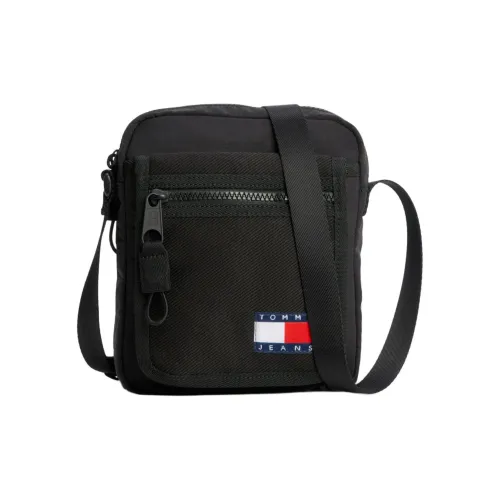Tommy Hilfiger Полиэстер Плечо Сумка Стандартная Мужская Черная