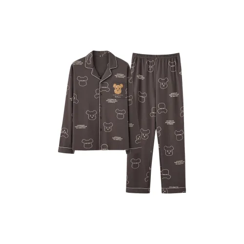 Kerener Тауповый Мужской Пижамный Комплект