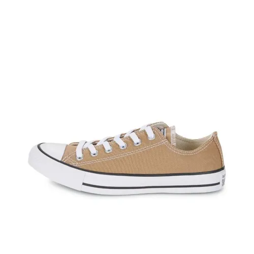 Converse Chuck Taylor All Star Износостойкие Дышащие Низкие Кеды Унисекс Коричневые