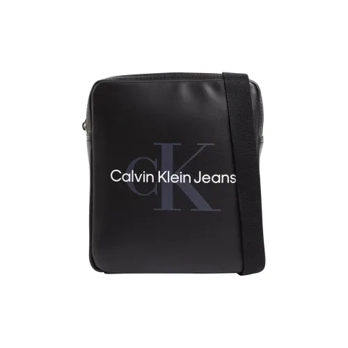 CALVIN KLEIN Сумка через плечо из искусственной кожи мужская черная