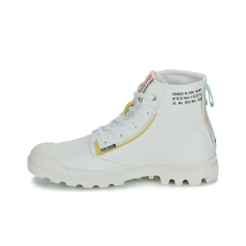 Palladium Pampa Outdoor Бежево-красный Женские