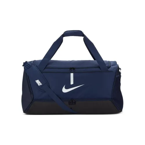 nike Синтетический материал Сумка Дорожная сумка Экстра-большой Унисекс Морской синий
