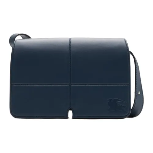 Burberry Smooth Calfskin Crossbody Bag Shoulder Bag Women's Lake Blue