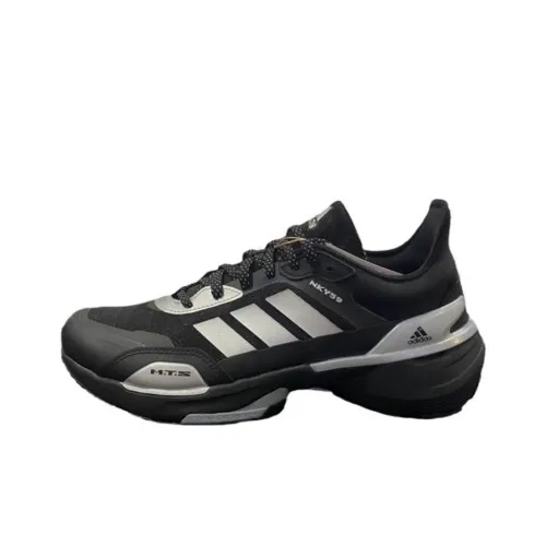 Adidas MTS Slip-resistant Abrasion-resistant Low Top Беговые кроссовки Унисекс Черный Серый