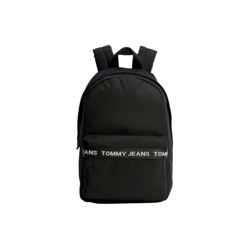 Tommy Hilfiger Переработанный полиэстер рюкзак унисекс черный