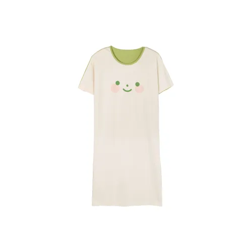 Pretty Lady Ночная сорочка Женская Абрикос Зеленый Многоцветный