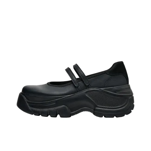 ZARA Mary Jane Shoes Black Women's