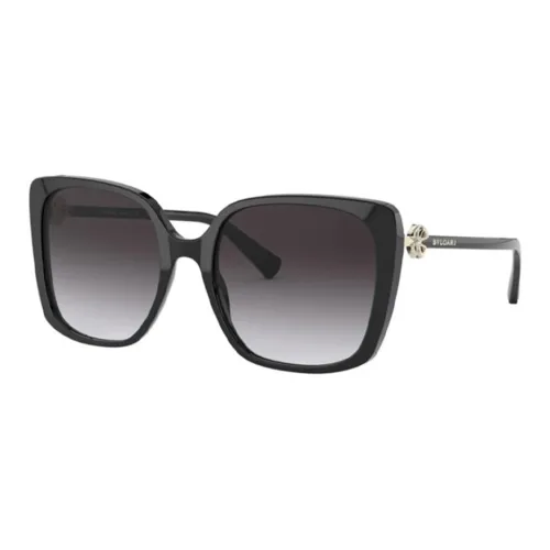 BVLGARI Квадратные солнцезащитные очки Унисекс Черные