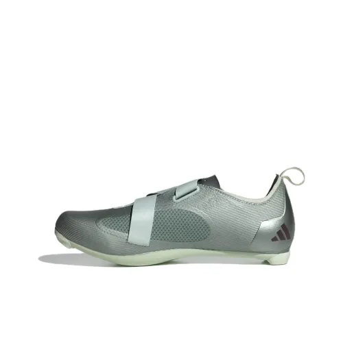 Adidas THE INDOOR CYCLING Низкие Кроссовки для Велоспорта Унисекс Серебристо-Черные