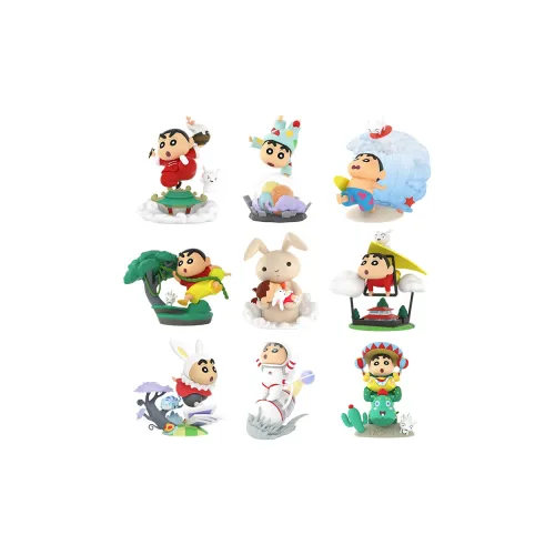 52TOYS Карандаш SHIN Chan Классический Scenario Collection Слепые коробки Один Mystery Коробка Целая коробка 8 шт