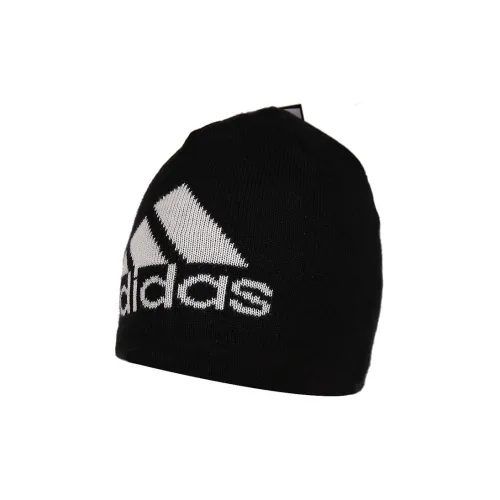 Adidas Акрил Овечья шерсть Полиэстер Шапки-бини Унисекс Серый