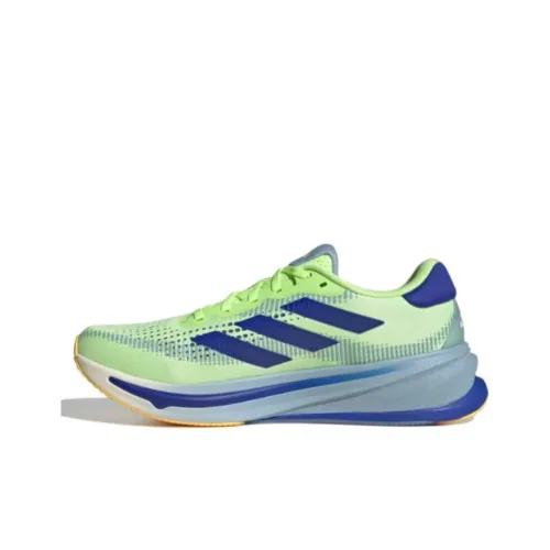 Adidas Supernova 1 Беговые кроссовки Низкий Топ Зеленый Мужской