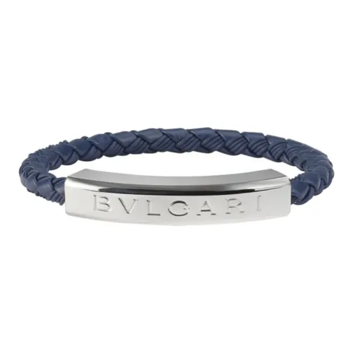 BVLGARI Кожа Браслеты Унисекс Синий