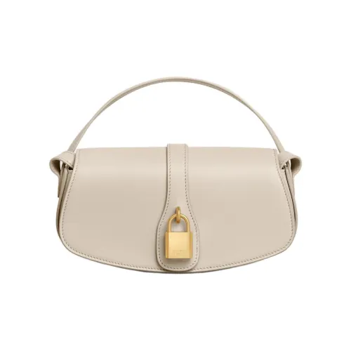 CELINE Tabou Гладкий Телячья кожа Одно плечо Портативный Ручной Сумка через плечо Мини Женские Свет Камень