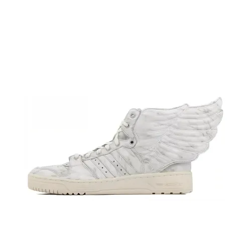 Adidas Originals adidas originals x JEREMY SCOTT Скейтборд Кроссовки Высокие Белые Мужские