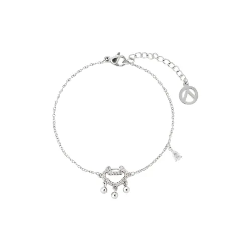 VIVIWELL Эксклюзивный дизайн Peace замок браслет женский