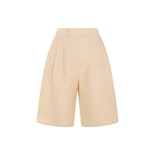 Loro Piana Бежевые Женские Повседневные Шорты