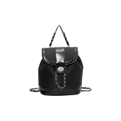 Bywhich ПУ (полиуретан) Carry Рюкзак Стандартный Женские Черный