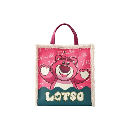 Disney Lotso Collection MICKEY Collection PVC с кожаными вставками Тоут Сумка Сумка для покупок Сумка Обычная Женская Многоцветная