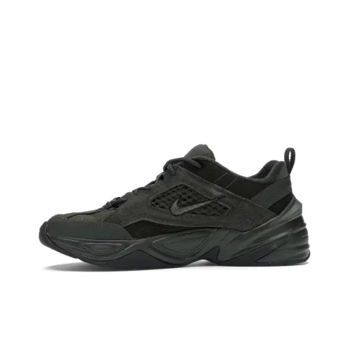 Nike M2K Tekno SP Sequoia Low Топ Толстая подошва Кроссовки Мужские Оливково-зеленые