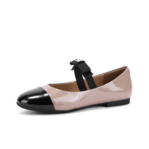 Brut Ros′e Туфли Mary Jane с плоской подошвой 1 см женские