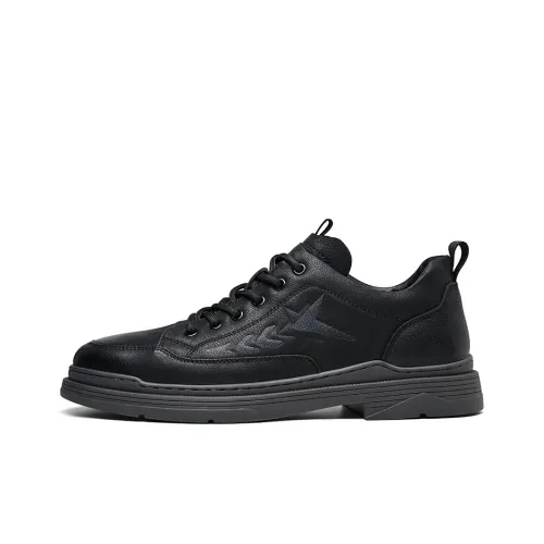 Playboy Мужские повседневные туфли Low Top Черные Мужские