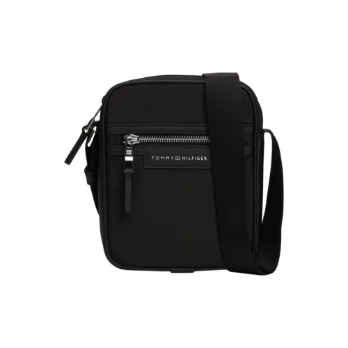 Tommy Hilfiger Полиэстер Сумка через плечо Маленькая Мужская Черная