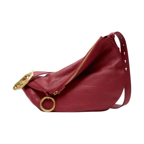 Burberry Knight Телячья кожа Сумка через плечо Сумка на плечо Женская Камень Красный