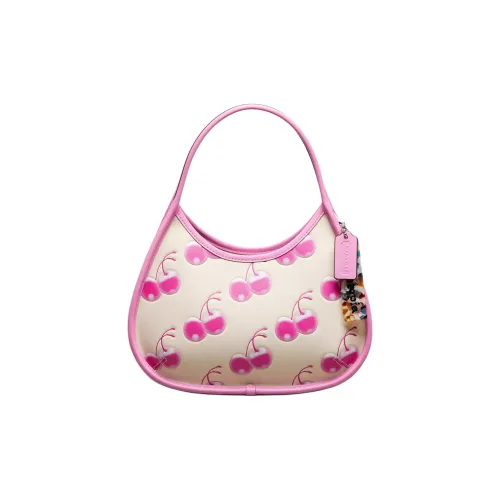 Coachtopia Ergo Кожа Сумка Маленькая Женская Розовая Облако Многоцветная