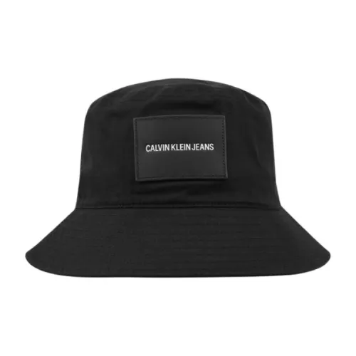 CK Calvin Klein Cotton Bucket Hats Мужской Черный