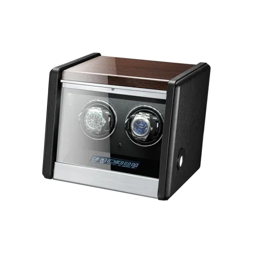 MILANQIAN M Q 2 4 6 8 Epitopes Watch Winder Ebony с рельефным узором цвет унисекс