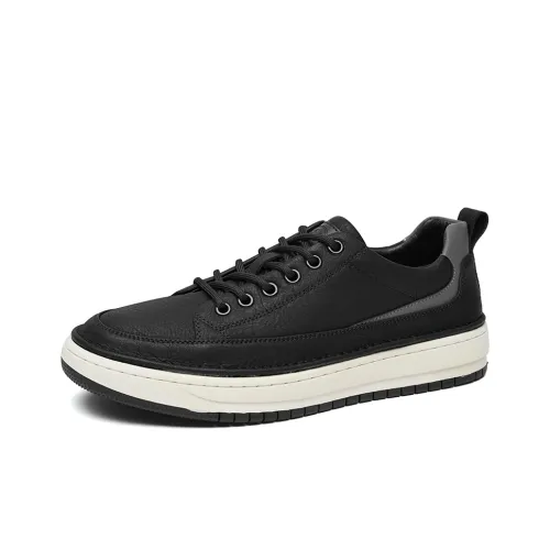 Скайтборд Кроссовки Kaiser Low Top Черные Мужские