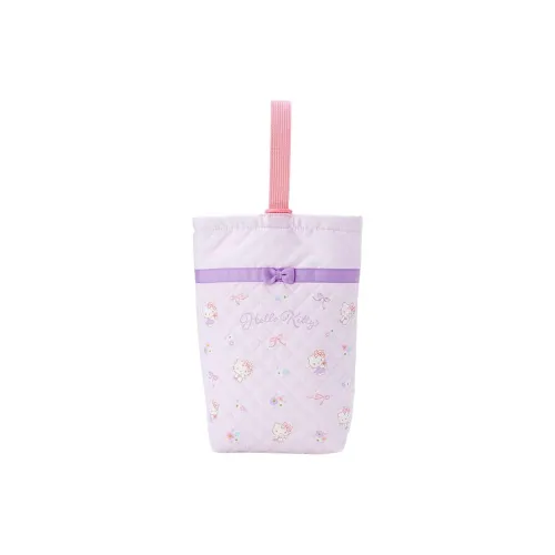 Sanrio Cotton Переносной мешок для хранения детского товара светло-розового цвета
