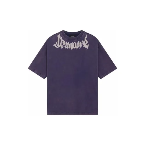 WE11DONE SS24 T-Shirt Унисекс Морской Синий