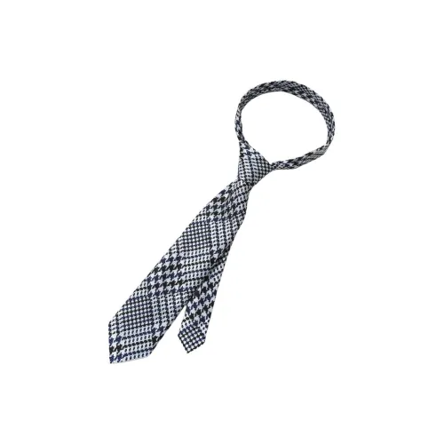 TOM FORD Ties Men's Black White TOM FORD Галстуки Мужской Черный Белый