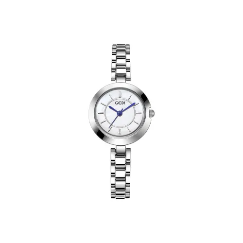 GEDI Кварцевый механизм Женские часы Белый циферблат