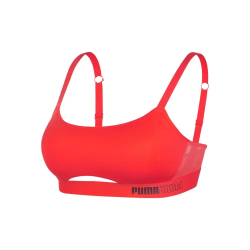 PUMA Красный Женские Бюстгальтеры